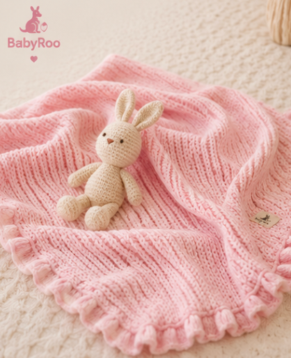 Sweet Peony Blanket